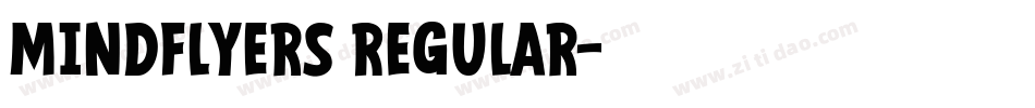 Mindflyers Regular字体转换